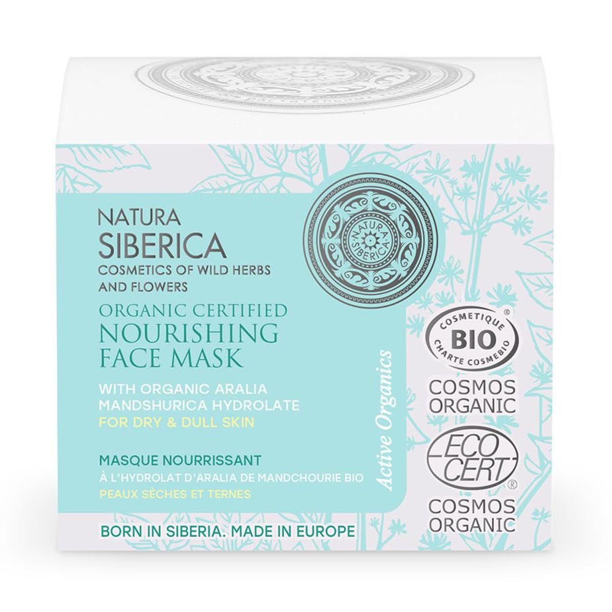 Natura Siberica Nourishing Mascarilla Facial Piel Seca 50Ml